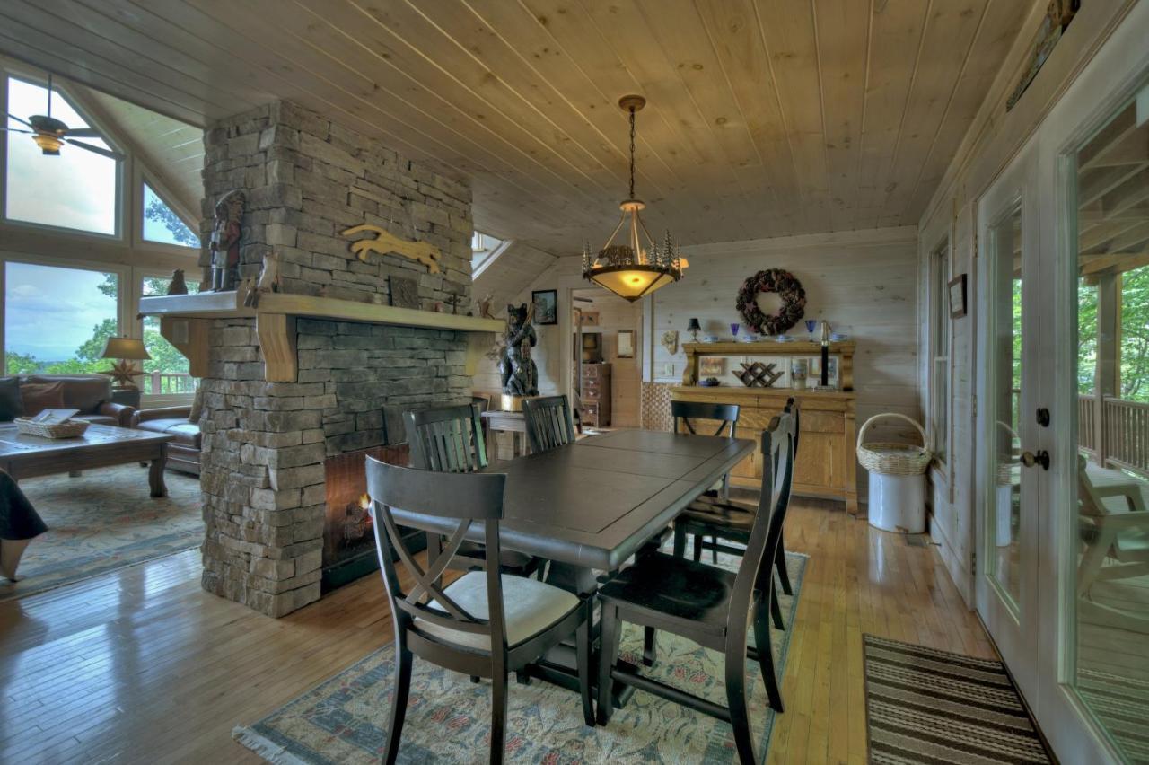 Champagne Chalet - Cuddleup Villa Morganton Eksteriør bilde